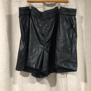 A New Day fayx leather shorts plus size 4X New
